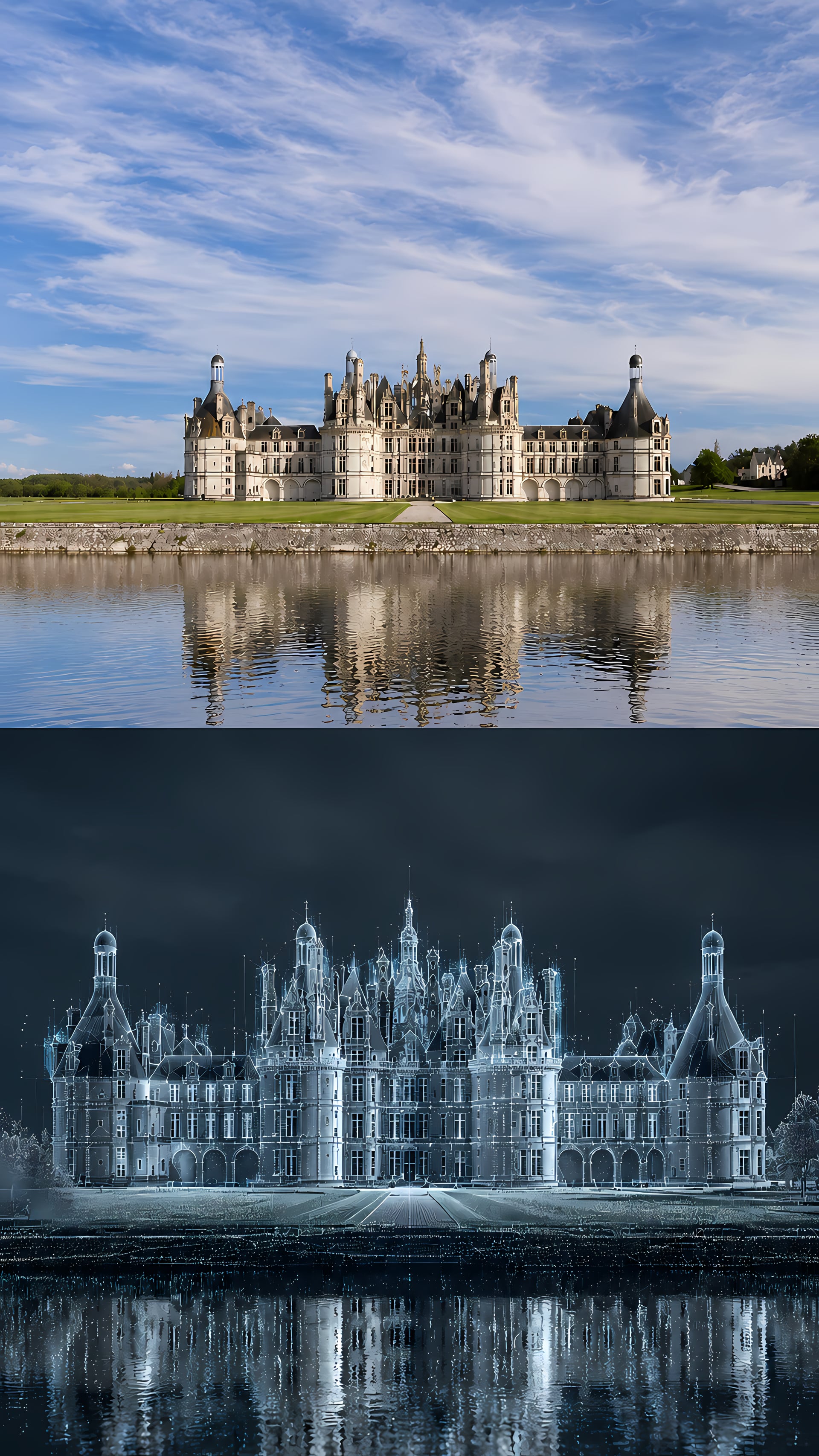 Châteaux de Chambord et de Blois